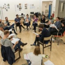 Photo Flash: In Rehearsals with OCCUPATIONAL HAZARDS at Hampstead Theatre