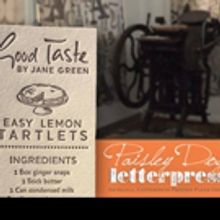 New York Times Bestselling Author Jane Green Commissions Paisley Dog Letterpress