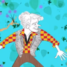 BWW Exclusive: Ken Fallin Draws the Stage - Andrew Keenan-Bolger in TUCK EVERLASTING