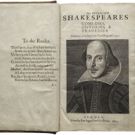The Old Globe Celebrates Tour of Shakespeare's First Folio Beginning Today