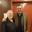 Photo Flash: Tom Selleck Visits BLUE BLOODS Co-Star Len Cariou at BROADWAY AND THE…
