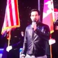VIDEO: Ramin Karimloo Sings the National Anthem at Hockey Night Video