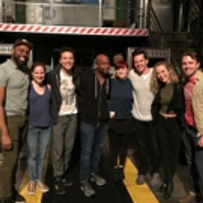 Photo Flash: PITCH PERFECT&#039;s Kelley Jakle Stops by Broadway&#039;s IN TRANSIT