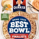Quaker' Reveals The Three Finalist Flavors In First-Ever Bring Your Best Bowl…