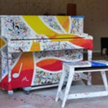 Colony Square, Midtown Atlanta, Gets New Public Piano Courtesy of Play Me Again Piano