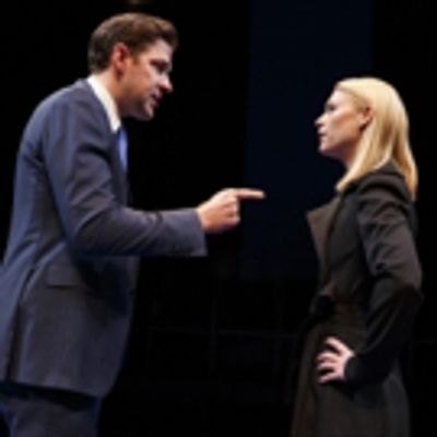 Photo Flash: First Look at John Krasinski, Claire Danes and More in DRY POWDER at The Public