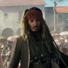 VIDEO: Johnny Depp Dresses as Jack Sparrow Surprises 'Pirates of the Caribbean'…