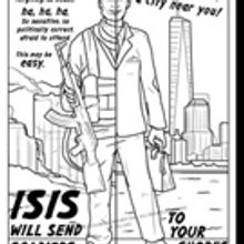 Anti ISIS Coloring Comic Book is Released