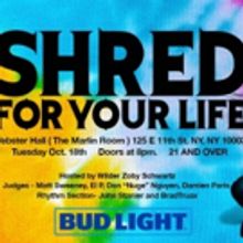 11th Annual SHRED FOR YOUR LIFE Guitar Battle Set for Webster Hall