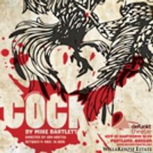 Defunkt Theatre to Present Portland Premiere of COCK by Mike Bartlett, 10/9-11/14