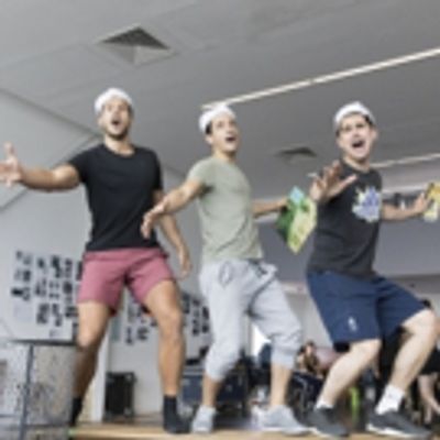 Photo Flash: In Rehearsals for ON THE TOWN at Regent&#039;s Park Open Air Theatre