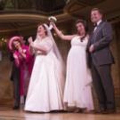 Photo Flash: Couple Marries on Stage at Broadway's IT SHOULDA BEEN YOU!