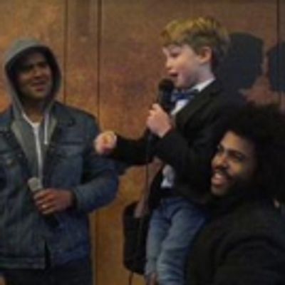 STAGE TUBE: Broadway's Favorite Critic, Iain Armitage Raps His Heart Out at #Ham4Ham