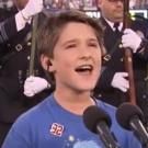 STAGE TUBE: FINDING NEVERLAND's Eli Tokash Sings National Anthem at New York Giants…
