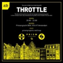 Throttle to Make ADE Debut at The Cristofori Concert Hall