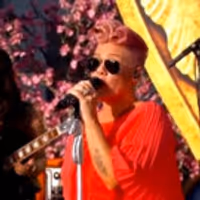 VIDEO: Pink Performs 'Just Like Fire' at THROUGH THE LOOKING GLASS Premiere Video
