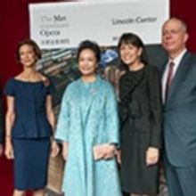 First Lady of China, Peng Liyuan, Visits Lincoln Center, The Metropolitan Opera