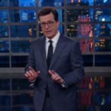 VIDEO: LATE SHOW's Stephen Colbert Reacts to Trump's Request to 'Let It Go'