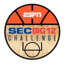 SEC/Big 12 Men's College Basketball Challenge Matchups Set for January