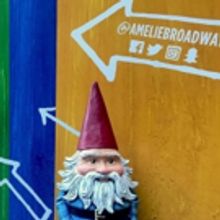 Photo Flash: Travelocity's Roaming Gnome Gets a Front Row Seat to AMELIE!
