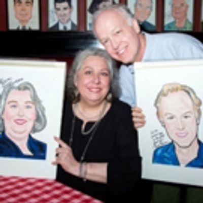 Photo Coverage: THE HUMANS&#039; Reed Birney and Jayne Houdyshell Unveil Sardi&#039;s Portraits!
