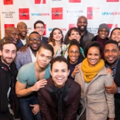 Photo Flash: HAMILTON&#039;s Wayne Brady and More Celebrate SPAMILTON&#039;s Chicago Opening