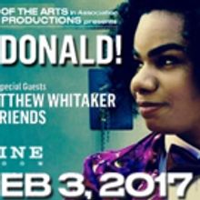 We McDonald to Headline Special Concert in Harlem