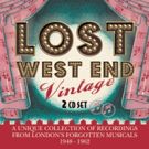 New Double Album LOST WEST END VINTAGE 1948-1962 Celebrates London's Forgotten…