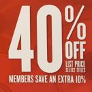 BWW Feature: 40% Off Soundtrack & Shows Sale at Barnes And Noble