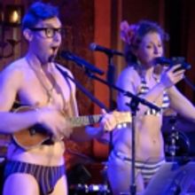 VIDEO: AMELIE and WAR PAINT Get Feedback When The Skivvies Improv a Song from Audience Member's Text Messages