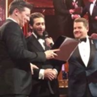 VIDEO: Jake Gyllenhaal, Sean Hayes & James Corden Cover ALADDIN During TONY's… Video