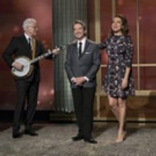 Photo Flash: Nathan Lane, Steve Martin & More Visit NBC's MAYA & MARTY