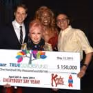 Photo Flash: BC/EFA, KINKY BOOTS Cast Presents $150K to Cyndi Lauper and the True…
