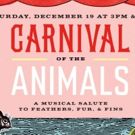 Miller Theatre to Launch New Family Holiday Tradition with CARNIVAL OF THE ANIMALS…