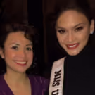 PHOTO: Miss Universe Takes In Broadway's ALLEGIANCE; Visits Lea Salonga Backstage