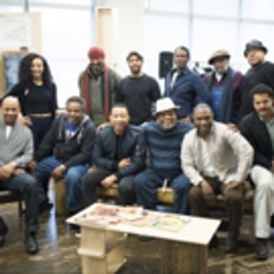 Photo Flash: John Legend Stops by JITNEY Rehearsal at MTC
