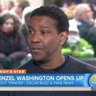VIDEO: Denzel Washington Talks FENCES, Oscar Buzz & More on 'Today'