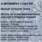 Midwinter Concert Tribute to Jussi Bjorling