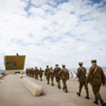 WE'RE HERE BECAUSE WE'RE HERE Exhibition Tells Story of Contemporary Memorial at the