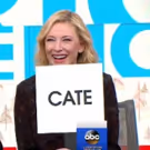 VIDEO: THE PRESENT's Cate Blanchett & Richard Roxburgh Play 'Who's Who' on GMA