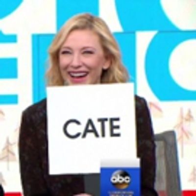 VIDEO: THE PRESENT's Cate Blanchett & Richard Roxburgh Play 'Who's Who' on GMA
