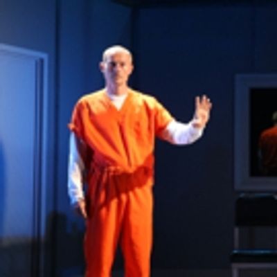 Photo Flash: First Look at James Badge Dale and Tamara Tunie in BUILDING THE WALL Off-Broadway