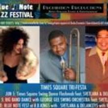Blue Note Jazz Festival Presents Times Square Tri-Festa Today