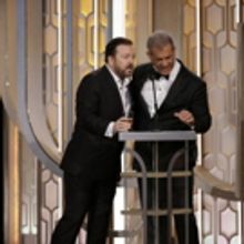 Ricky Gervais Said WHAT to Mel Gibson at GOLDEN GLOBES?!!