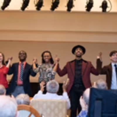 Photo Flash: BEAUTIFUL Cast Performs at The Actors Home with Sing For Your Seniors