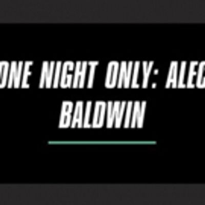 Spike TV's ONE NIGHT ONLY: ALEC BALDWIN Reveals First Wave of Headliners