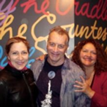 Photo Flash: Edie Falco and Aida Turturro Visit Bill Bower's ALL OVER THE MAP at Thea