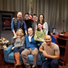 Photo Flash: Corey Stoll Visits CHURCH & STATE Off-Broadway
