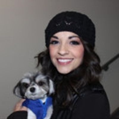 Photo Flash: ON YOUR FEET! Gets a Visit from Tinkerbelle the Dog