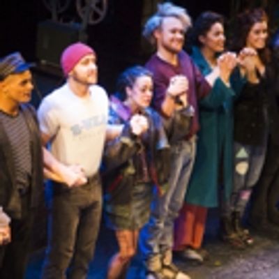 Photo Flash: La Vie Boheme! RENT 20th Anniversary Tour Celebrates Opening Night at the St. James Theatre